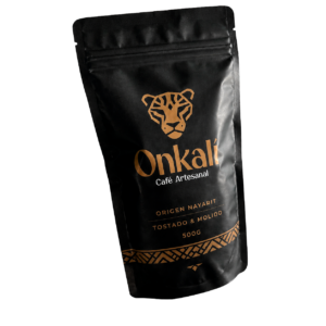 Onkali Café Artesanal de Nayarit 500 grms – Café Arábico Natural Molido o en Grano